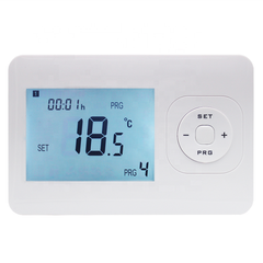 Беспроводной комнатный термостат Tervix Pro Line ZigBee Wireless, нагрев/охлаждение, Белый