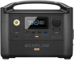 Зарядна станція EcoFlow RIVER Pro (720 Вт·г), Черный