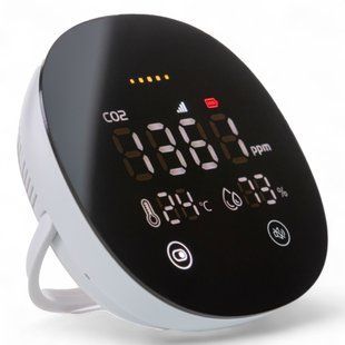 Датчик вуглекислого газу (CO2) в повітрі Tervix Pro Line Zigbee CO2, Черный