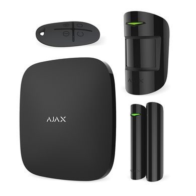 Комплект сигнализации Ajax StarterKit черный, Черный