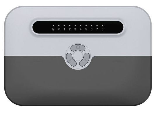 Комплект для автоматичного поливу Tervix Pro Line WiFi (WiFi контролер + 2 клапани DN20), Білий