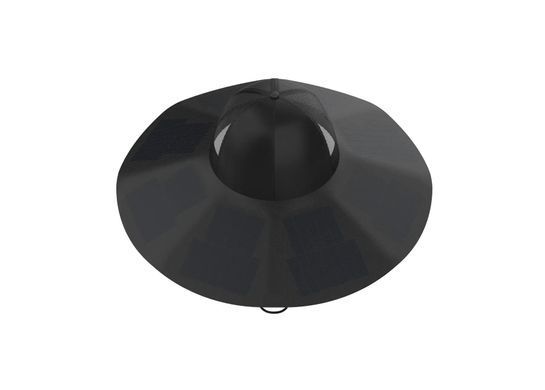 Солнечная шляпа EcoFlow Solar Hat 12W черная
