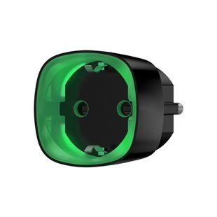 Розумна розетка Ajax Socket з лічильником енергоспоживання, Черный