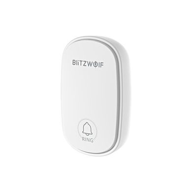 Дверний бездротової дзвінок BlitzWolf BW-DB1 без батарейок, Білий