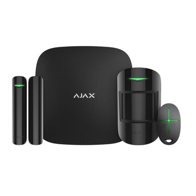 Комплект сигналізації Ajax StarterKit Plus чорний, Черный