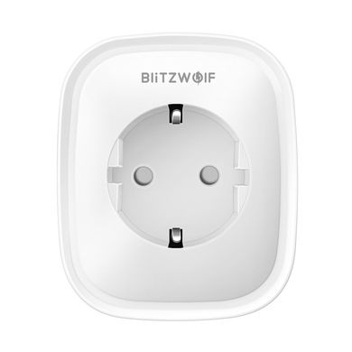 Умная розетка BlitzWolf BW-SHP2 3840В/ с мониторингом потребления, Белый