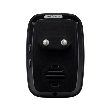 Дверний бездротовий дзвінок Emastiff A12 з двома кнопками виклику, Черный