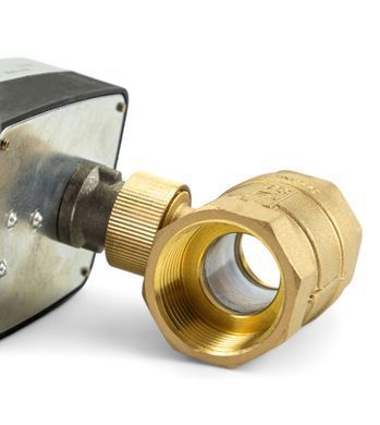 2-ходовой шаровой клапан н/з 2" DN50 с самовозвратным электроприводом Tervix Pro Line ZERG