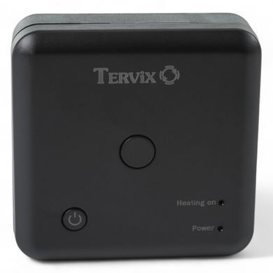 Безпровідний кімнатний термостат з Wi-Fi управлінням Tervix Pro Line для газ./ел. котла + USB, Черный