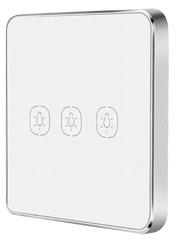 Розумний сенсорний вимикач Tervix Pro Line ZigBee Touch Switch (3 клавіші), без нуля