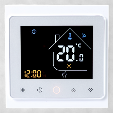 Термостат с ZigBee управлением Tervix Pro Line для газового/электрического котла, белый