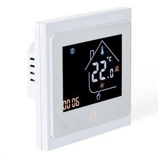Термостат з WiFi управлінням Tervix Pro Line для газового/електричного котла, білий