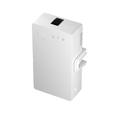 Wi-Fi вимикач Sonoff (TH16) THR316 з датчиком температури DS18B20, Білий