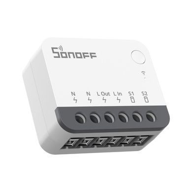Реле Zigbee Sonoff ZBMINIR2, Білий