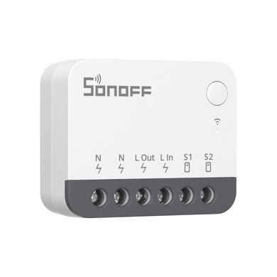 Реле Zigbee Sonoff ZBMINIR2, Білий