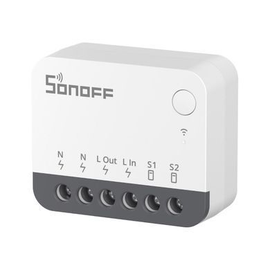 Реле Zigbee Sonoff ZBMINIR2, Білий