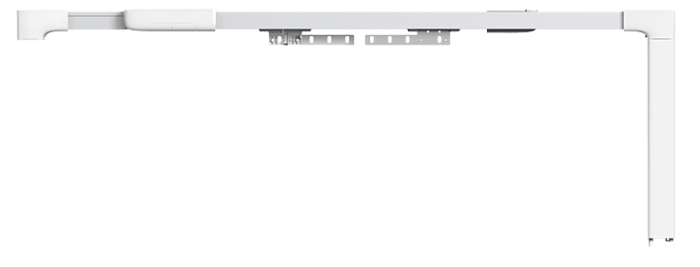 Розумний карниз для штор з ZigBee управлінням Tervix Pro Line ZigBee Curtain, довжина 6 м., Бежевый