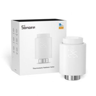 Головка термостата Sonoff Zigbee TRVZB, Білий