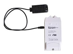 Wi-Fi вимикач Sonoff TH16 з датчиком температури і вологості AM2301, Білий
