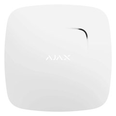 Ajax FireProtect Plus (8EU) UA white (with CO) Бездротовий оповіщувач задимлення та чадного газу, Білий