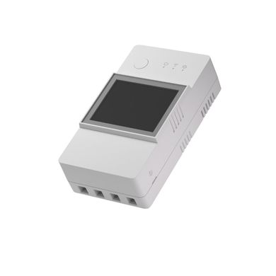Wi-Fi реле Sonoff THR316D Elite (Th16) 16A с дисплеем, Белый