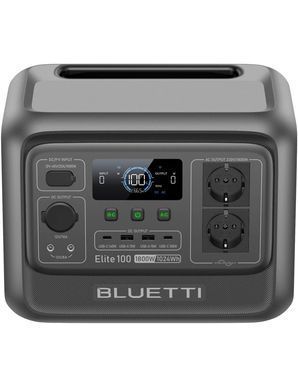 Зарядная станция Bluetti Elite 100 V2, 1800 Вт, 1024 Вт*ч
