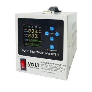 Джерело безперебійного живлення Volt Polska Sinus Pro 1100E Plus 12/230V (700/1100W)