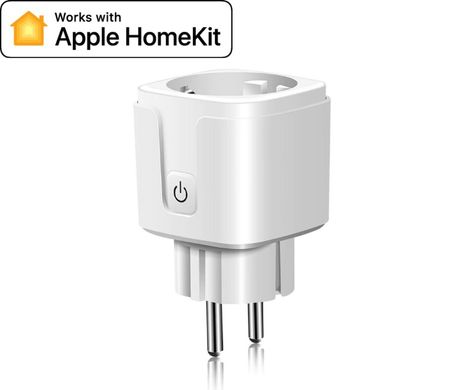 Умная розетка Athom AIMENGTE Apple HomeKit, Білий