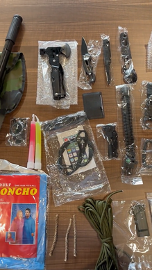 Багатофункціональний набір для виживання 60 в 1 Survival Kit 250-1