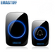 Безпровідний дверний дзвінок Emistaff A12 з 3 кнопками виклику, Черный