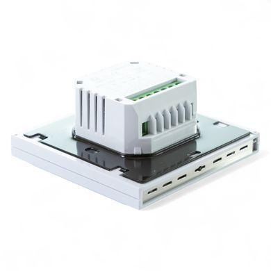 Термостат с ZigBee управлением Tervix Pro Line для водяного/электрического теплого пола, белый