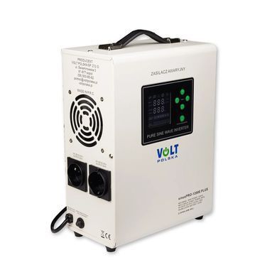 Інвертор Volt Polska Sinus PRO 1200 E Plus 12/230V 800W/1200VA
