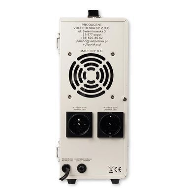Інвертор Volt Polska Sinus PRO 1200 E Plus 12/230V 800W/1200VA