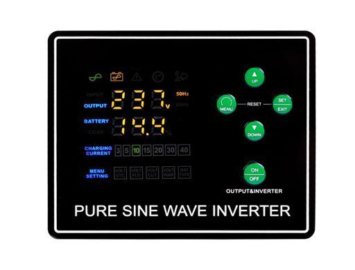 Інвертор Volt Polska Sinus PRO 1200 E Plus 12/230V 800W/1200VA