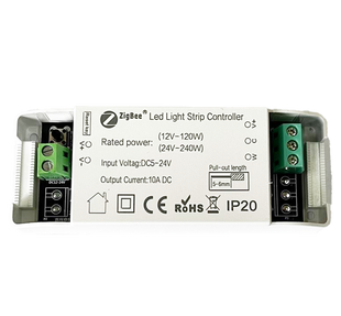Розумний контролер LED стрічки Tervix Pro Line ZigBee CW LED Strip, Білий