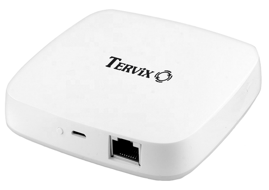 Ведущий Ethernet контроллер Tervix ZigBee Wired Gateway, Белый