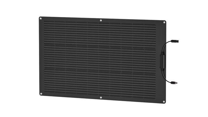Сонячна панель EcoFlow 100W Solar Panel - гнучка, Черный