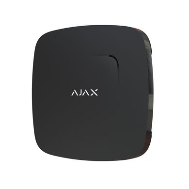 Беспроводной датчик дыма и угарного газа Ajax FireProtect Plus, Черный
