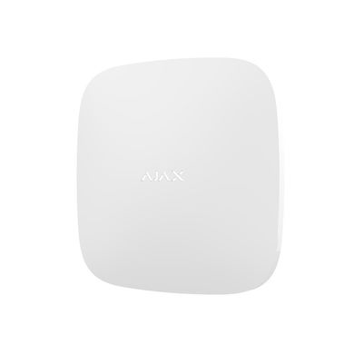 Розумна централь Ajax Hub (2G SIM. Ethernet), Білий