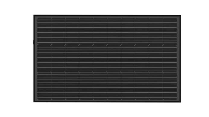 Сонячна панель EcoFlow 100W Solar Panel Стаціонарна, Черный