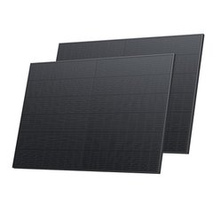 Набор солнечных панелей EcoFlow 2*400 Solar Panel., Черный