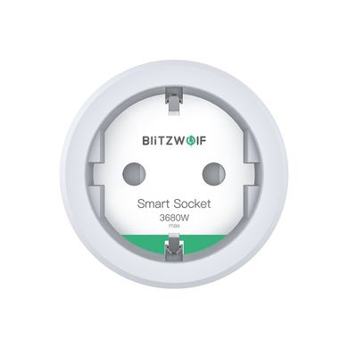 Умная розетка BlitzWolf BW-SHP10 3840В с мониторингом, Белый